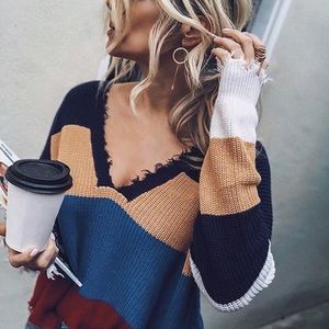 Vici Striped Sweater